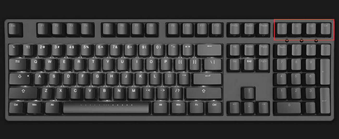 森松尼键盘键位图图片